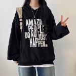 Amazing – худи Amazing Lettering Oversized Hoodie
