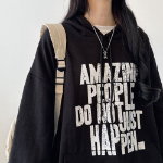 Amazing – худи Amazing Lettering Oversized Hoodie