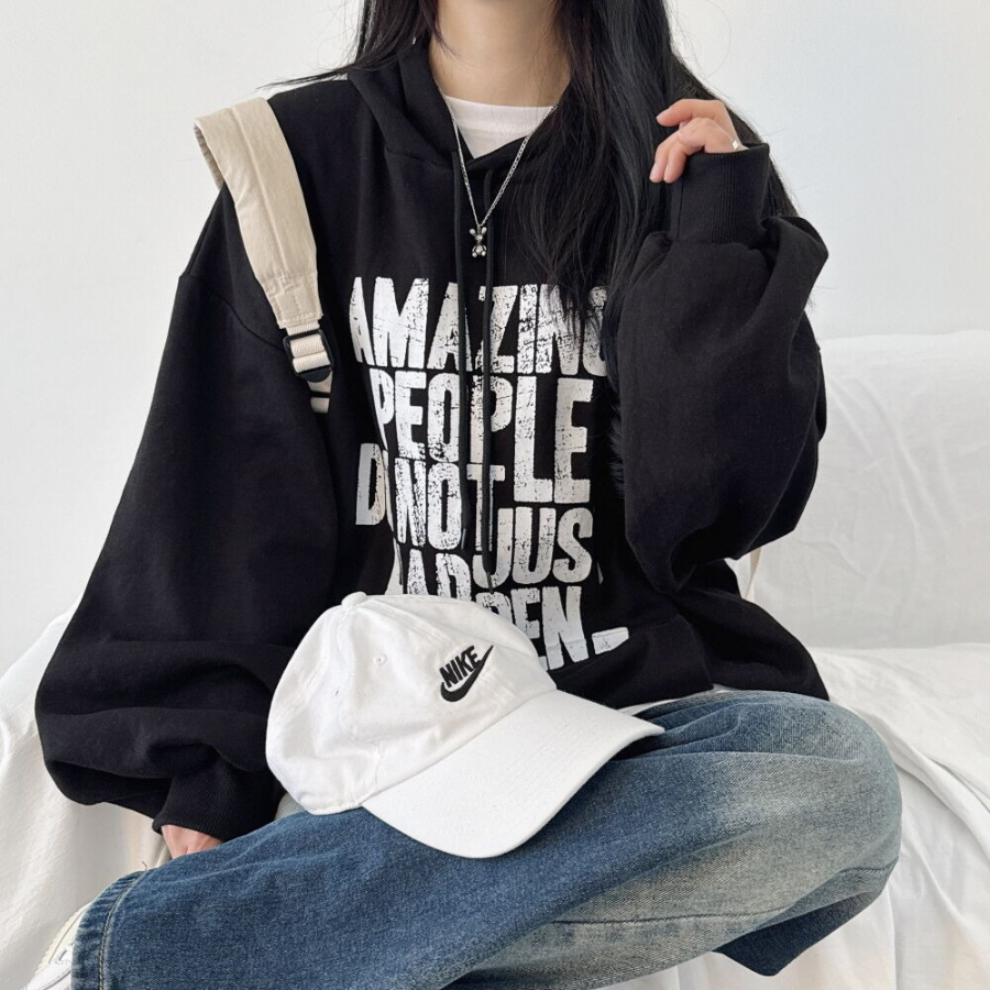 Amazing – худи Amazing Lettering Oversized Hoodie