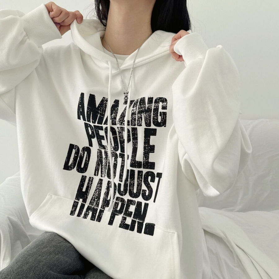 Amazing – худи Amazing Lettering Oversized Hoodie
