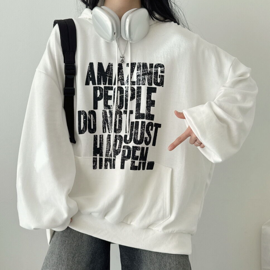 Amazing – худи Amazing Lettering Oversized Hoodie