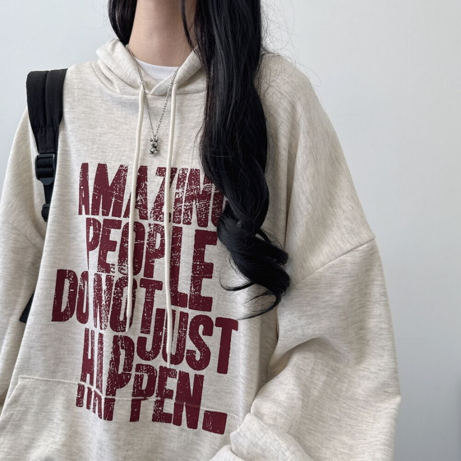 Amazing – худи Amazing Lettering Oversized Hoodie