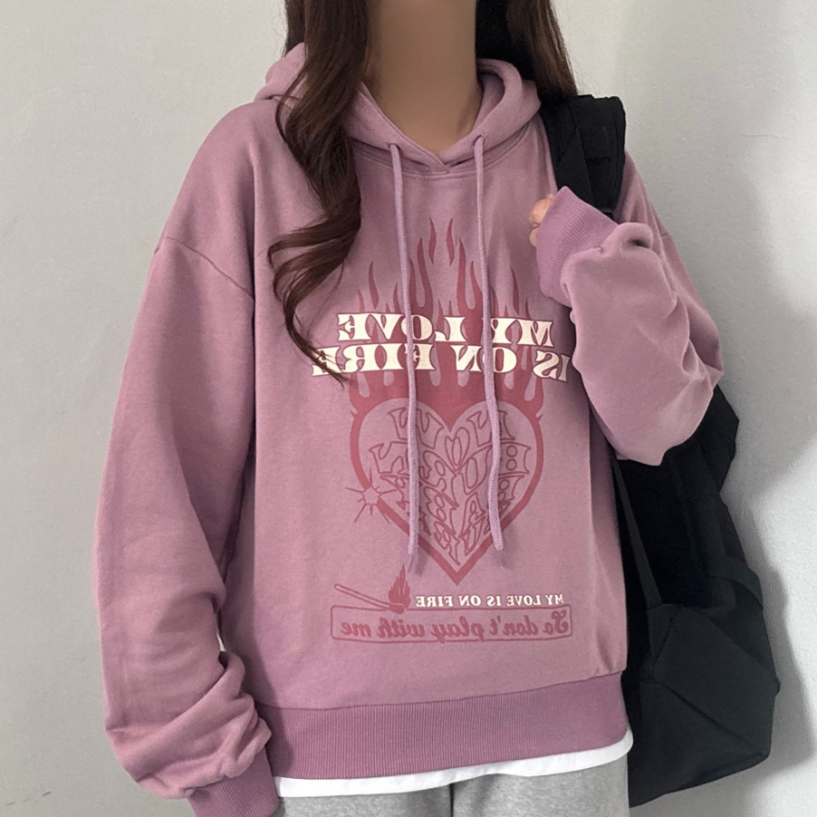 Heart – худи Heart Printing Hoodie T-Shirt