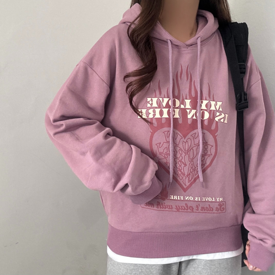 Heart – худи Heart Printing Hoodie T-Shirt