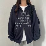 Two-Way – толстовка Two-Way Lettering Zip-Up Sweatshirt