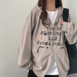 Two-Way – толстовка Two-Way Lettering Zip-Up Sweatshirt