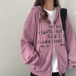 Two-Way – толстовка Two-Way Lettering Zip-Up Sweatshirt