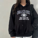 Lovely – худи Simple Lettering Hoodie