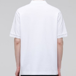 [Cool Standard] Piqué Polo Shirt [White]