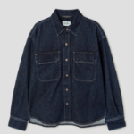 Corso Como AGOLDE Gwen Slice Shirt In Rinse