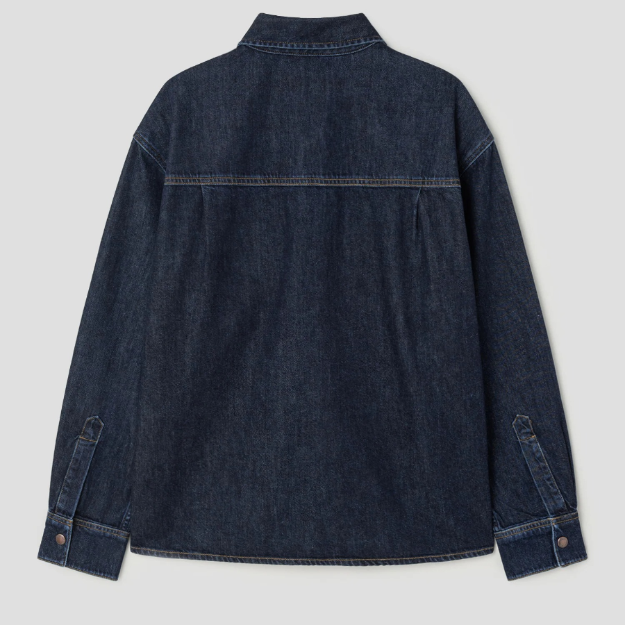 Corso Como AGOLDE Gwen Slice Shirt In Rinse