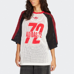 Adidas Adicolor Football Jacquard  Long Sleeve Polo Shirt