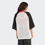 Adidas Adicolor Football Jacquard  Long Sleeve Polo Shirt