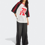 Adidas Adicolor Football Jacquard  Long Sleeve Polo Shirt