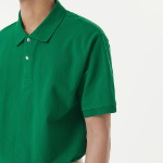Relaxed Fit Piqué Polo Shirt [Irish Green]