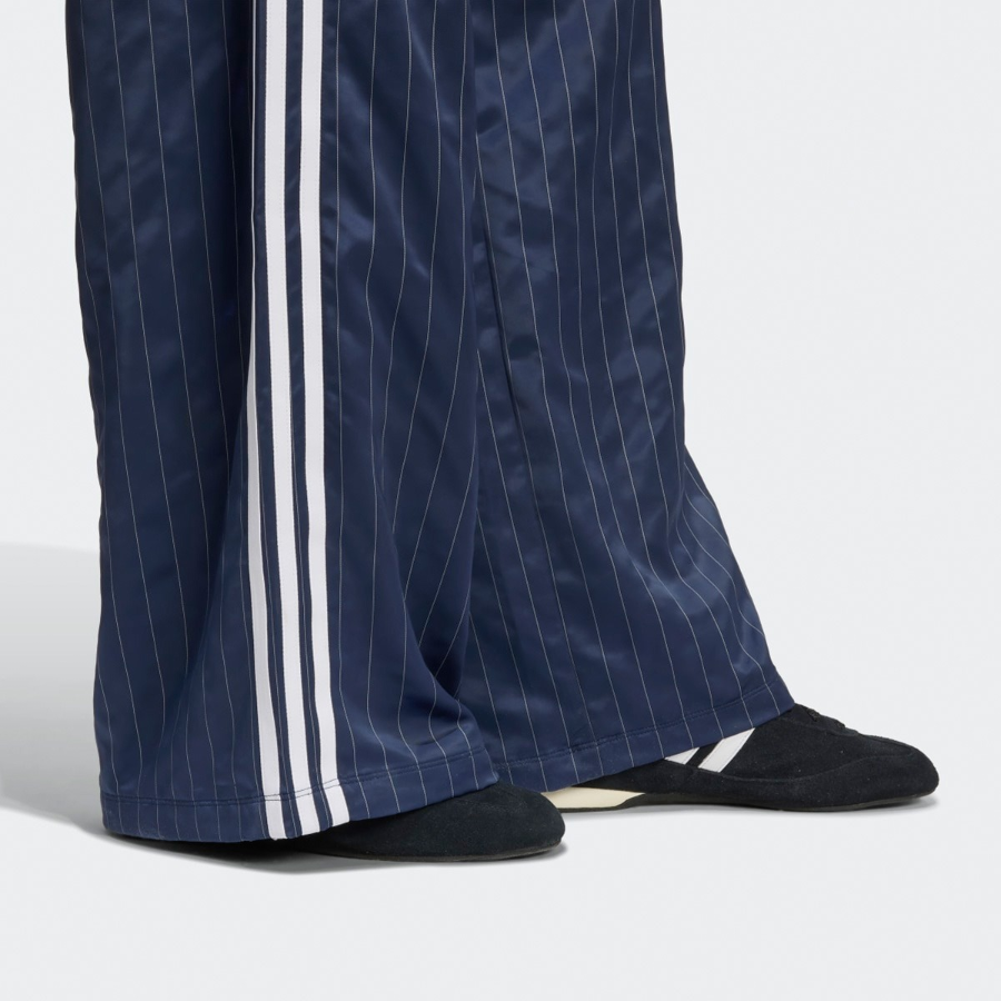 Adidas Pinstripe Satin Pants