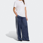 Adidas Pinstripe Satin Pants