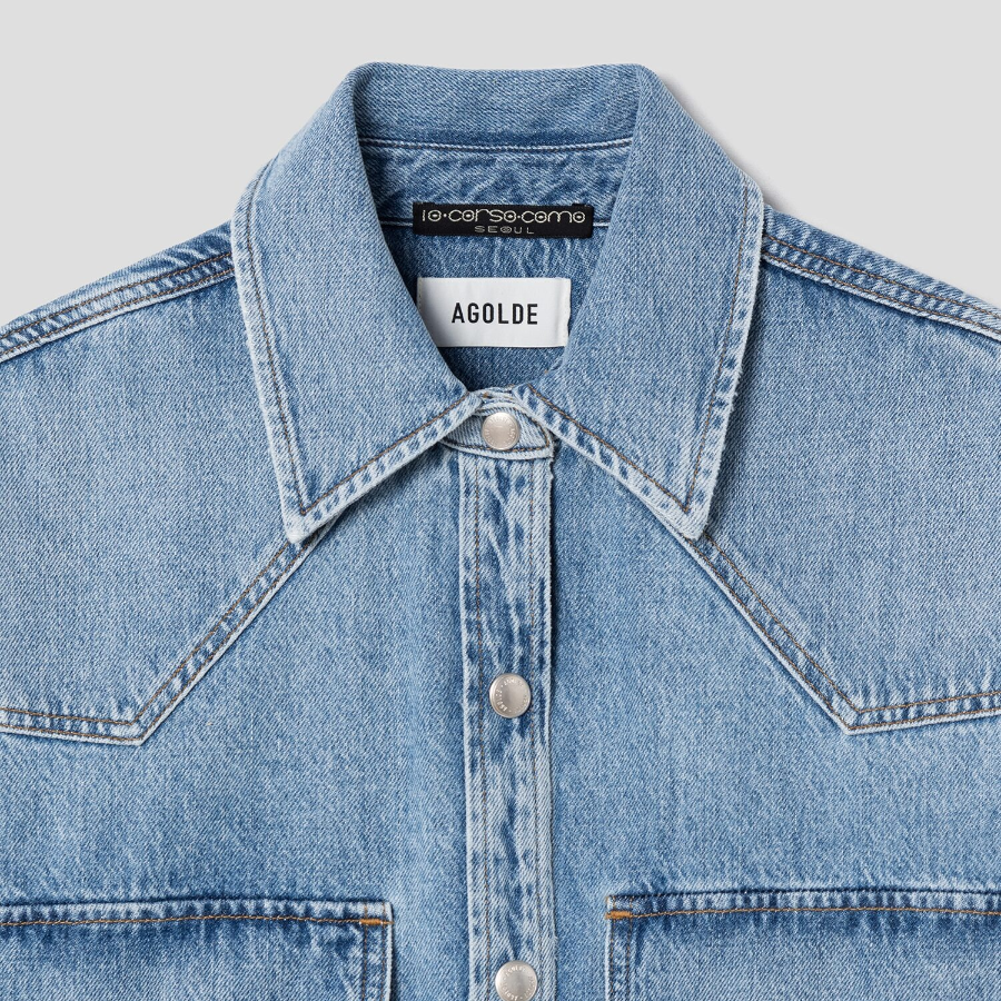 Corso Como AGOLDE Lotta Shirt In Drift