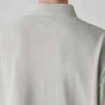 [Cool Standard] Relaxed Fit Piqué Polo Shirt [Mushroom]