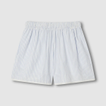 JAJU Seersucker Shirring Pajama Set (Light Blue) — нежность, которую хочется носить каждый вечер