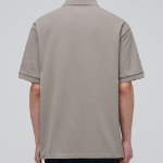 Relaxed Fit Piqué Polo Shirt [Dusty Beige]