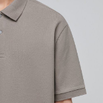 Relaxed Fit Piqué Polo Shirt [Dusty Beige]