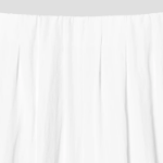 KUHO Shirring Wide Fit Pants - White