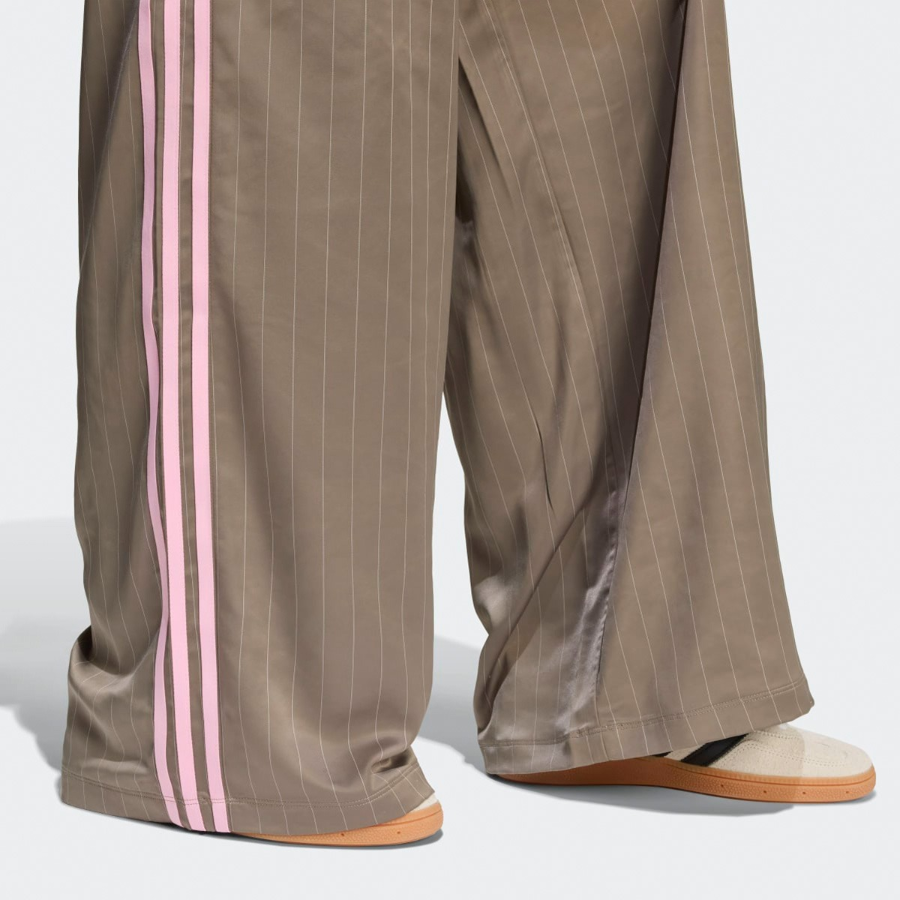 Adidas Pinstripe Satin Pants