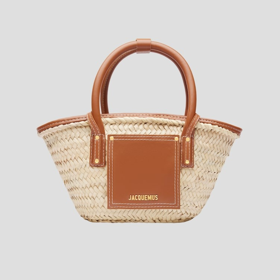 JACQUEMUS Le Petit Panier Soli - Light Brown