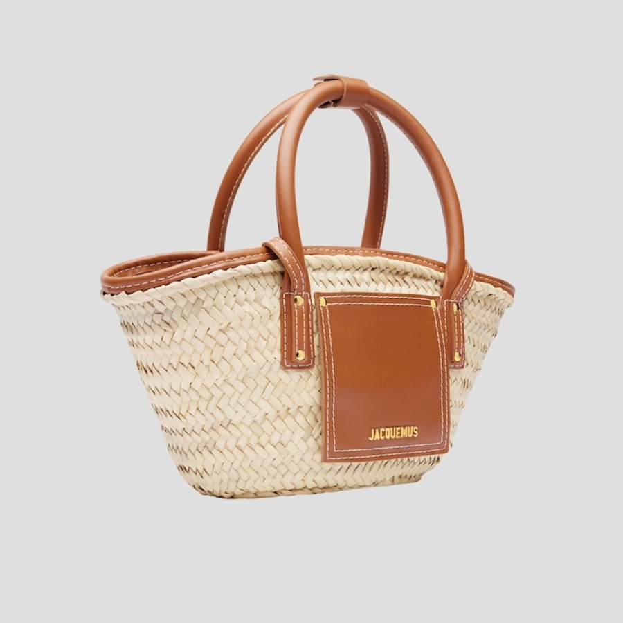 JACQUEMUS Le Petit Panier Soli - Light Brown