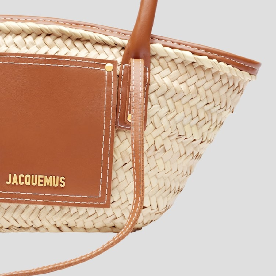 JACQUEMUS Le Petit Panier Soli - Light Brown