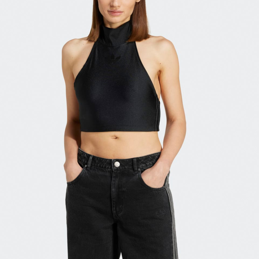 Adidas Halterneck Crop Top