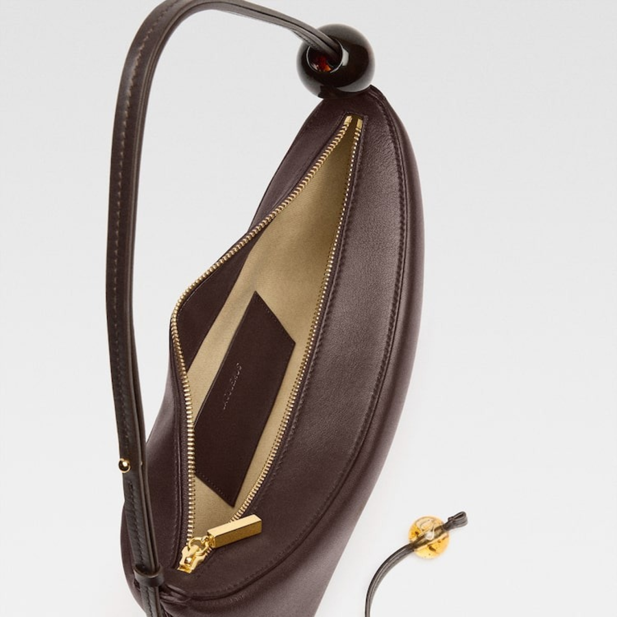 JACQUEMUS Le Grand Bisou Perle - Brown