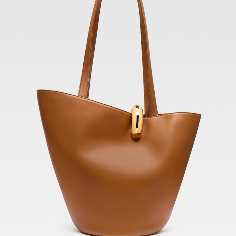 JACQUEMUS Le Bambola Moyen - Light Brown