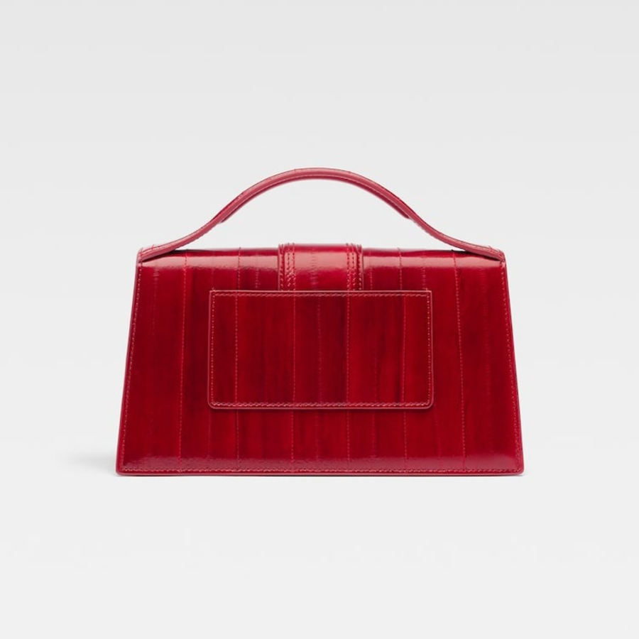 JACQUEMUS Le Grand Bambino - Dark Red