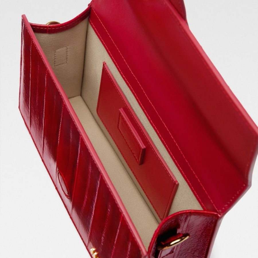 JACQUEMUS Le Grand Bambino - Dark Red