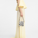 JACQUEMUS Le Porte Rond Carre - Black And White Zebra