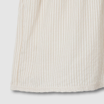 JAJU Seersucker Shirring Short-Sleeve Pajama Set (Light Beige) — лёгкость и комфорт в жаркие дни