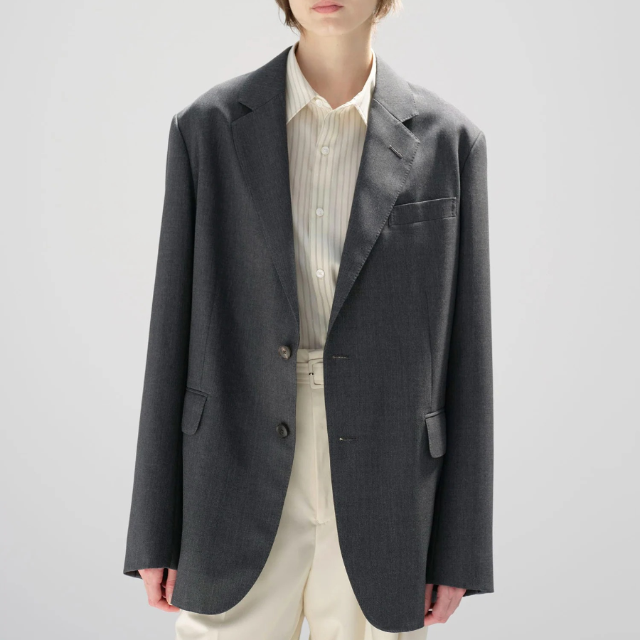 10 CORSO COMO AURALEE Wool Kid Mohair Hop Sack Jacket