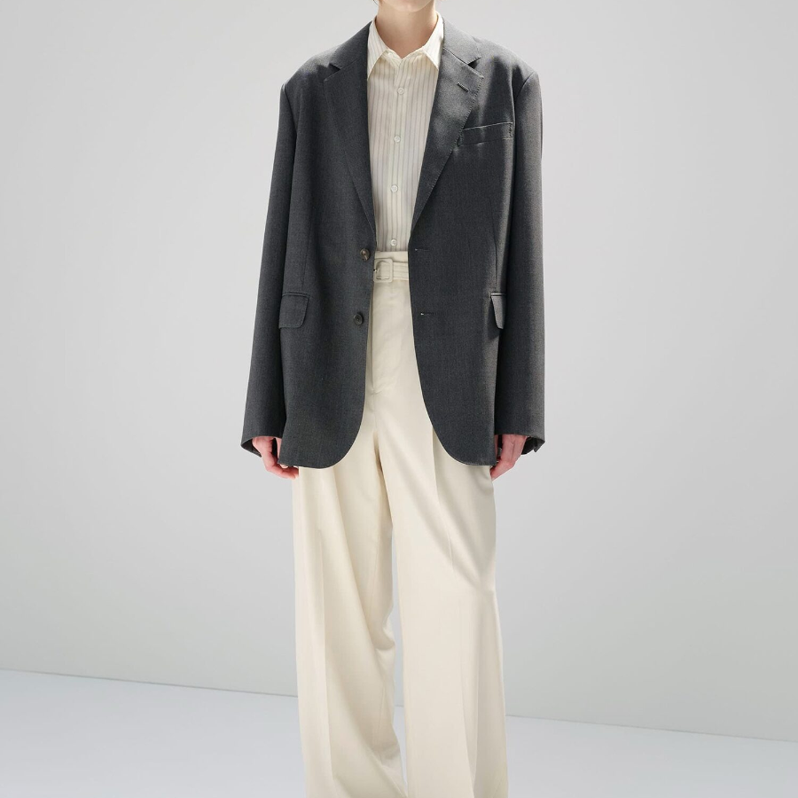 10 CORSO COMO AURALEE Wool Kid Mohair Hop Sack Jacket