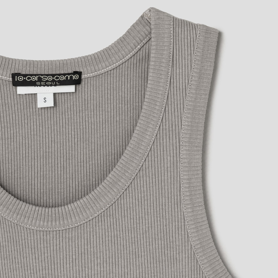 10 CORSO COMO AGOLDE Shrunken Poppy Tank In Drab