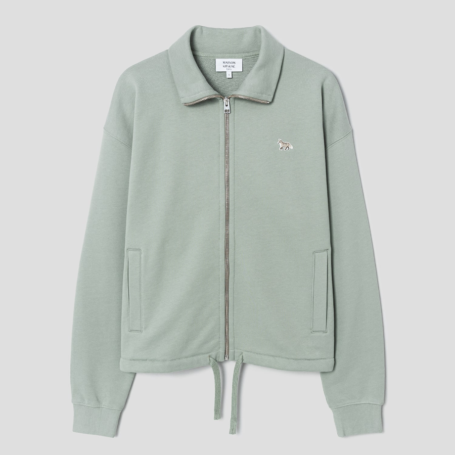 Maison Kitsuné Women Baby Fox Patch Zipped Blouson