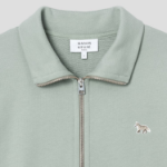 Maison Kitsuné Women Baby Fox Patch Zipped Blouson