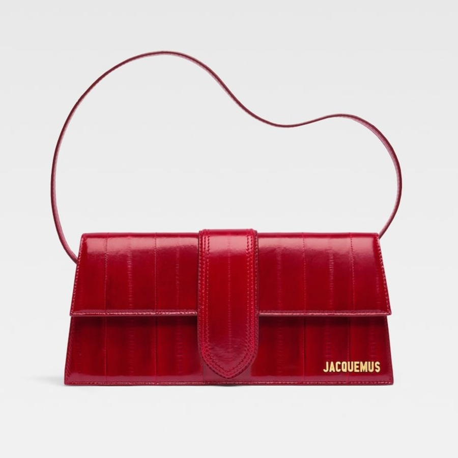 JACQUEMUS Le Bambino Long - Dark Red