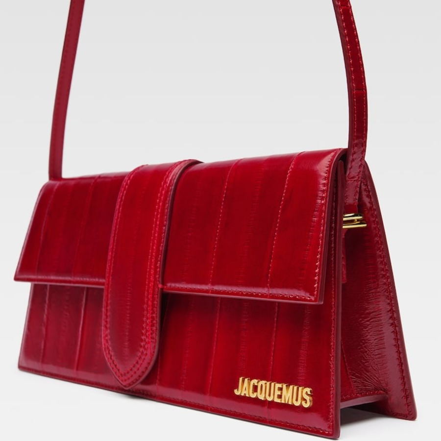 JACQUEMUS Le Bambino Long - Dark Red