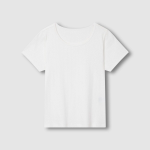 JAJU Pointelle Short-Sleeve Lounge Set (White) — домашний уют в минималистичном стиле