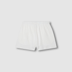 JAJU Pointelle Short-Sleeve Lounge Set (White) — домашний уют в минималистичном стиле