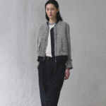 KUHO Cotton Tuck Tapered Pants (Denim) – Blue