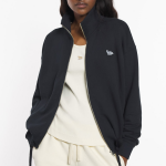 Maison Kitsuné Women Baby Fox Patch Zipped Blouson
