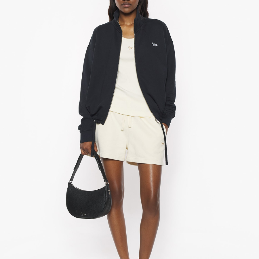 Maison Kitsuné Women Baby Fox Patch Zipped Blouson